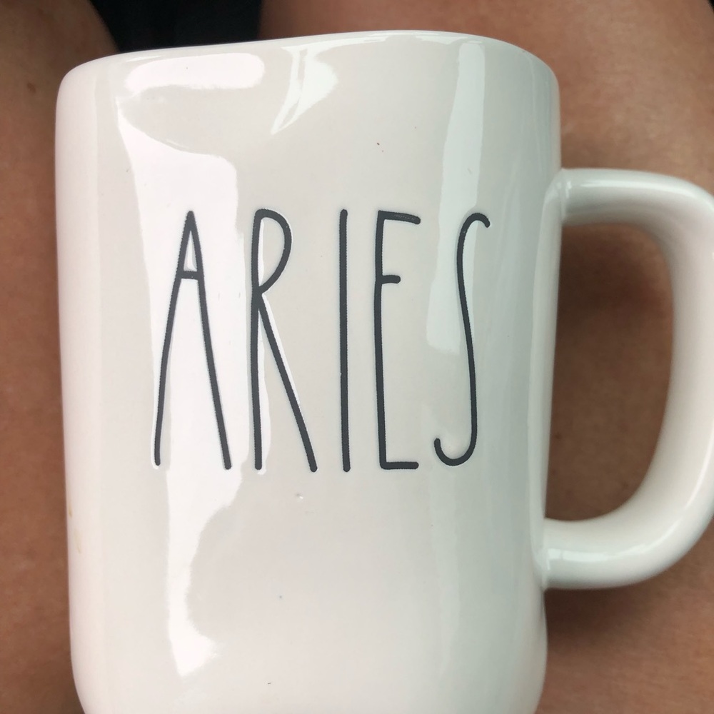 Rae Dunn Ceramic coffee mug ARIES